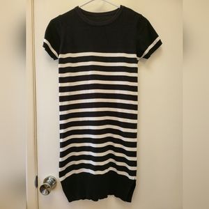 Black and White stripes Midi dress (Unbranded)